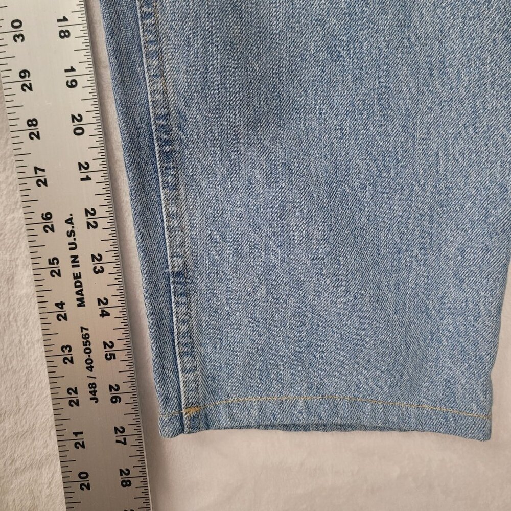 Lands End Women's Regular Fit Light Wash Denim Jeans Size 14x29 Reg - Picture 10 of 12